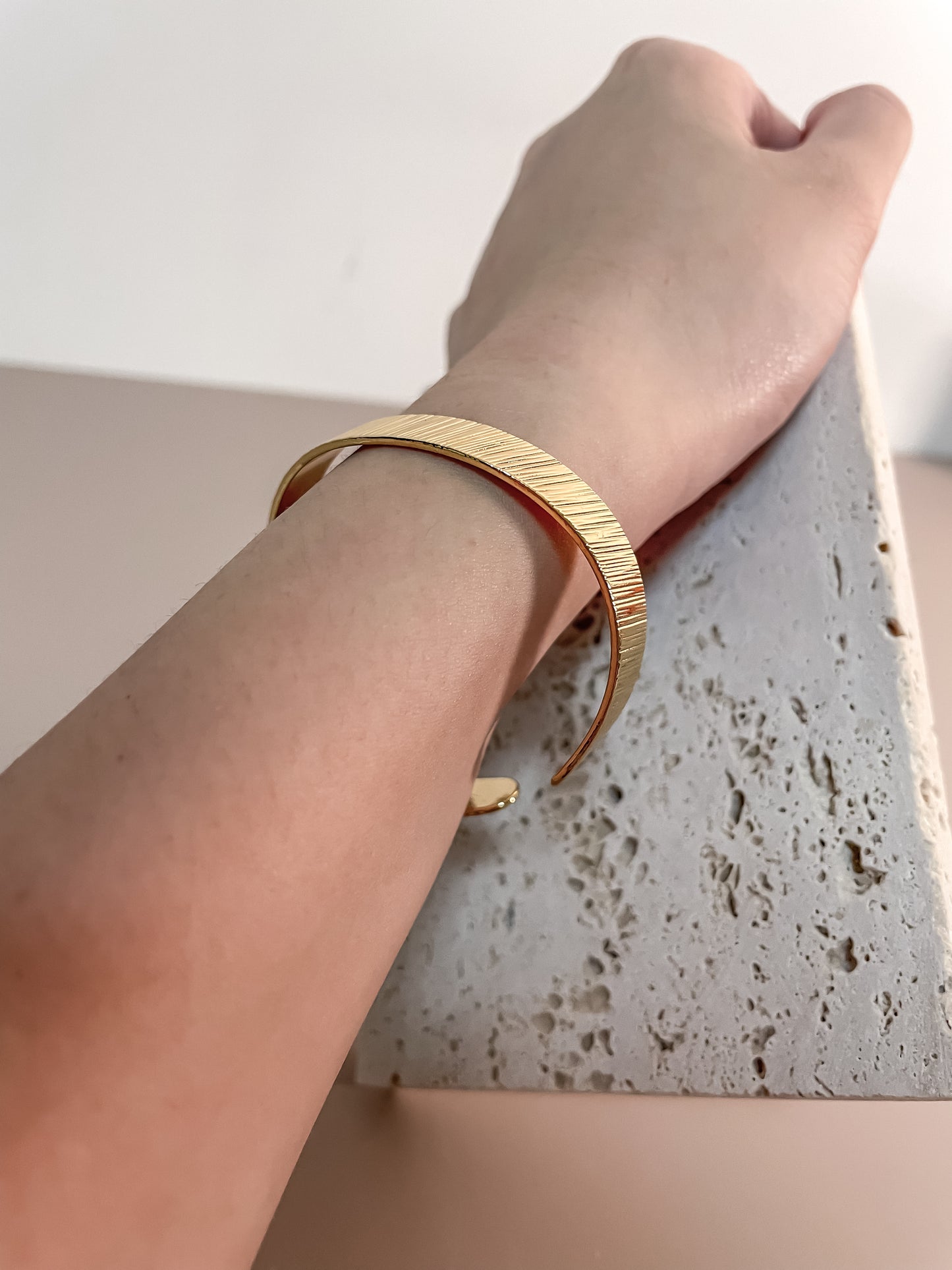 Gold Cuff Bracelet