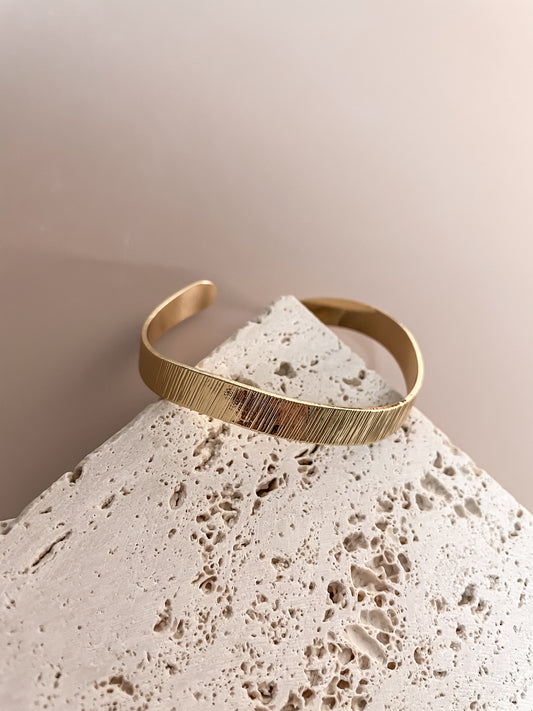 Gold Cuff Bracelet