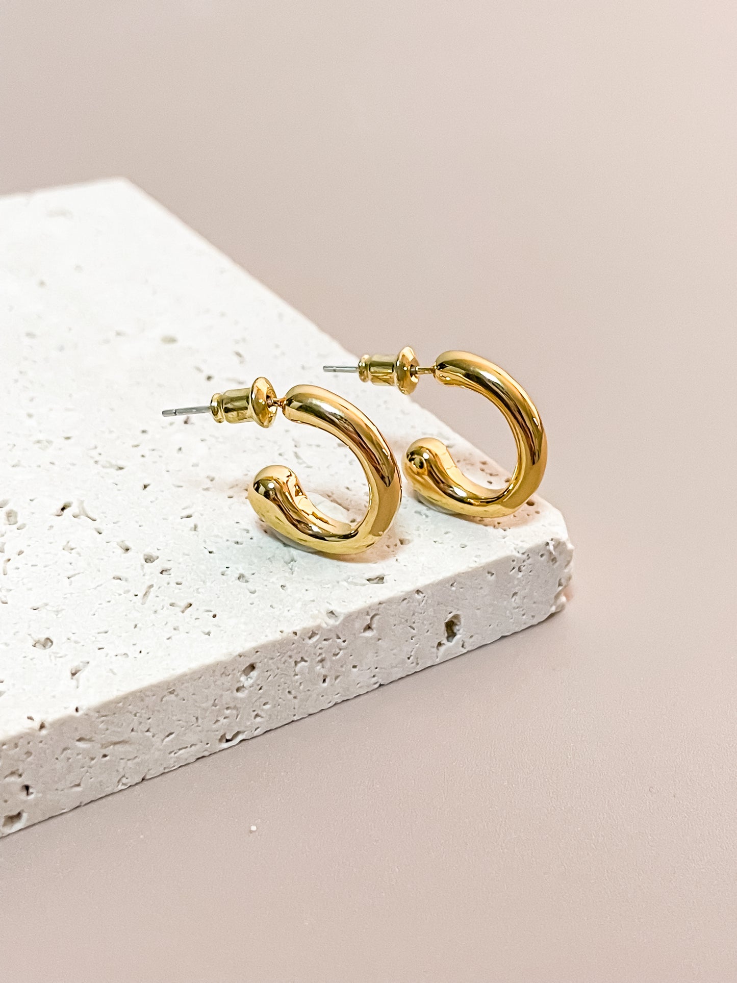 Cloudy Enamel Earrings