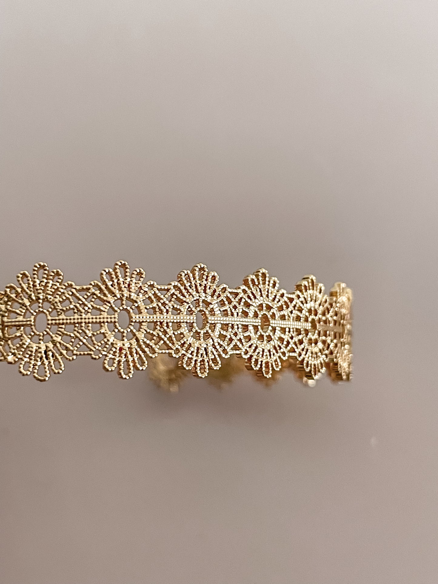 Hollow Flower Lace Bracelet