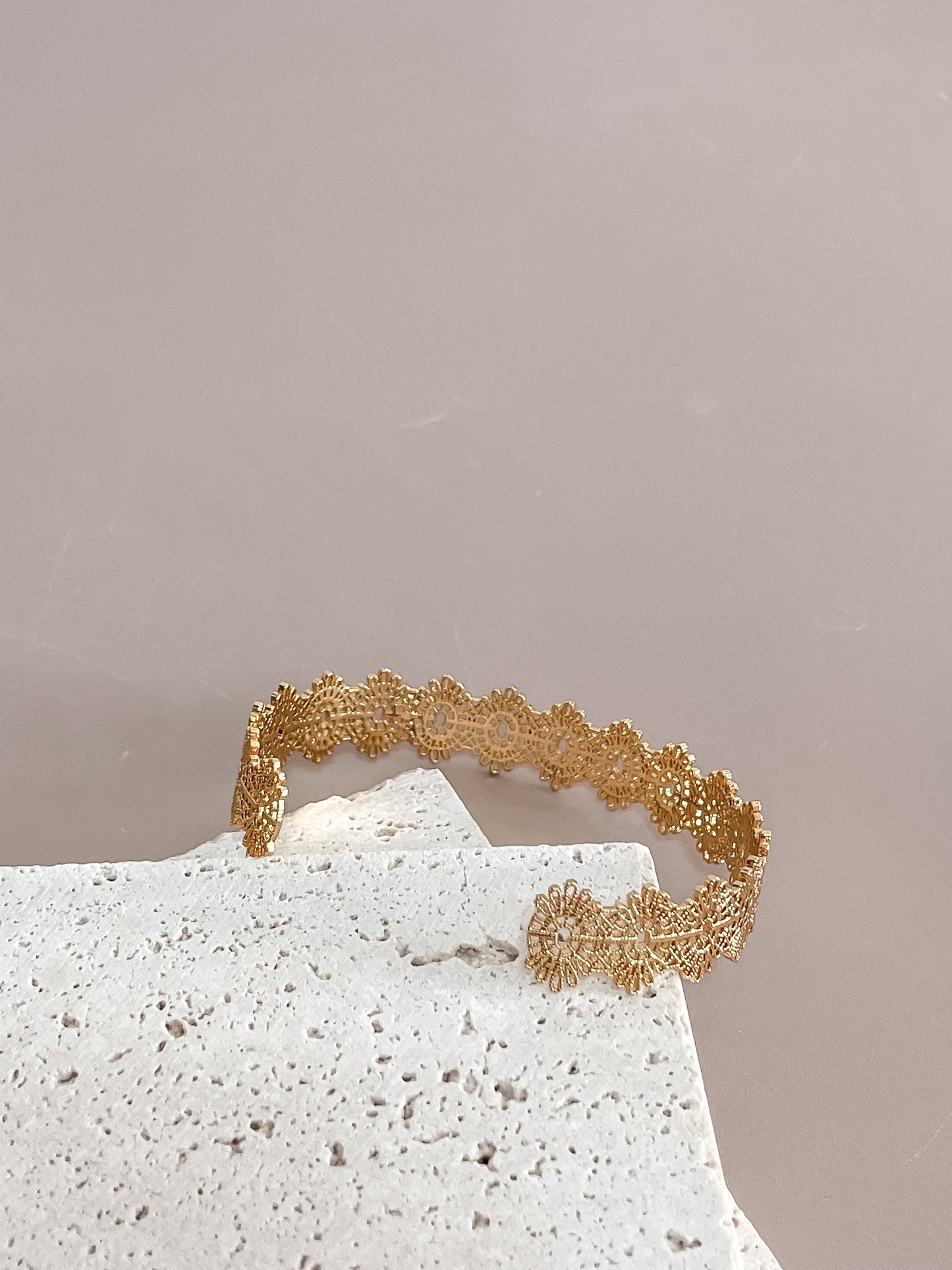 Hollow Flower Lace Bracelet