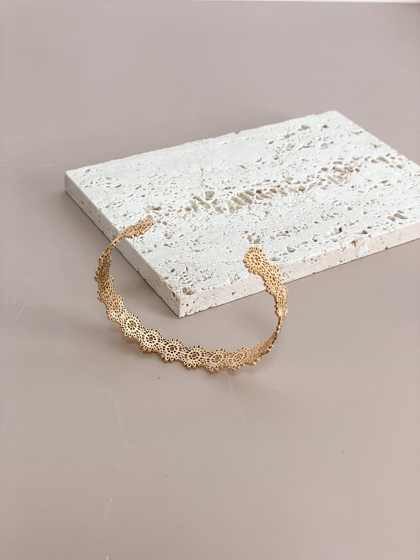 Hollow Flower Lace Bracelet