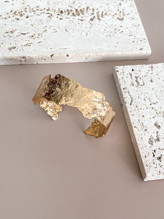 Gold Leaf Bracelet
