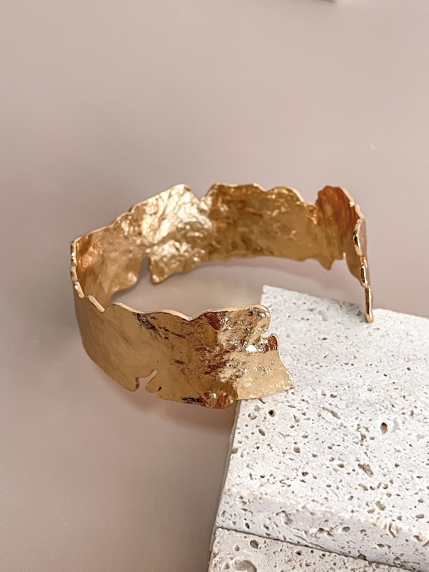 Gold Leaf Bracelet