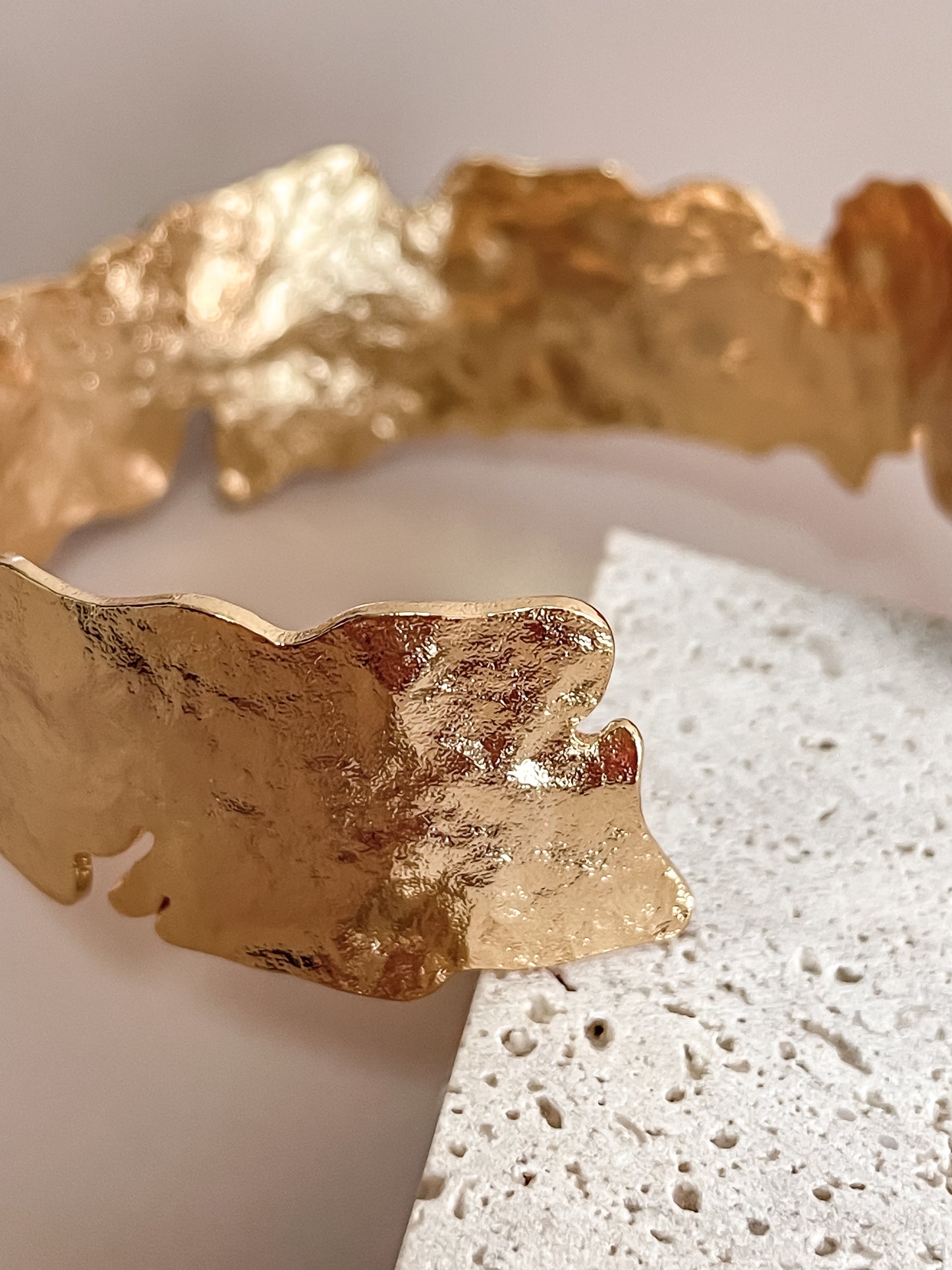 Gold Leaf Bracelet
