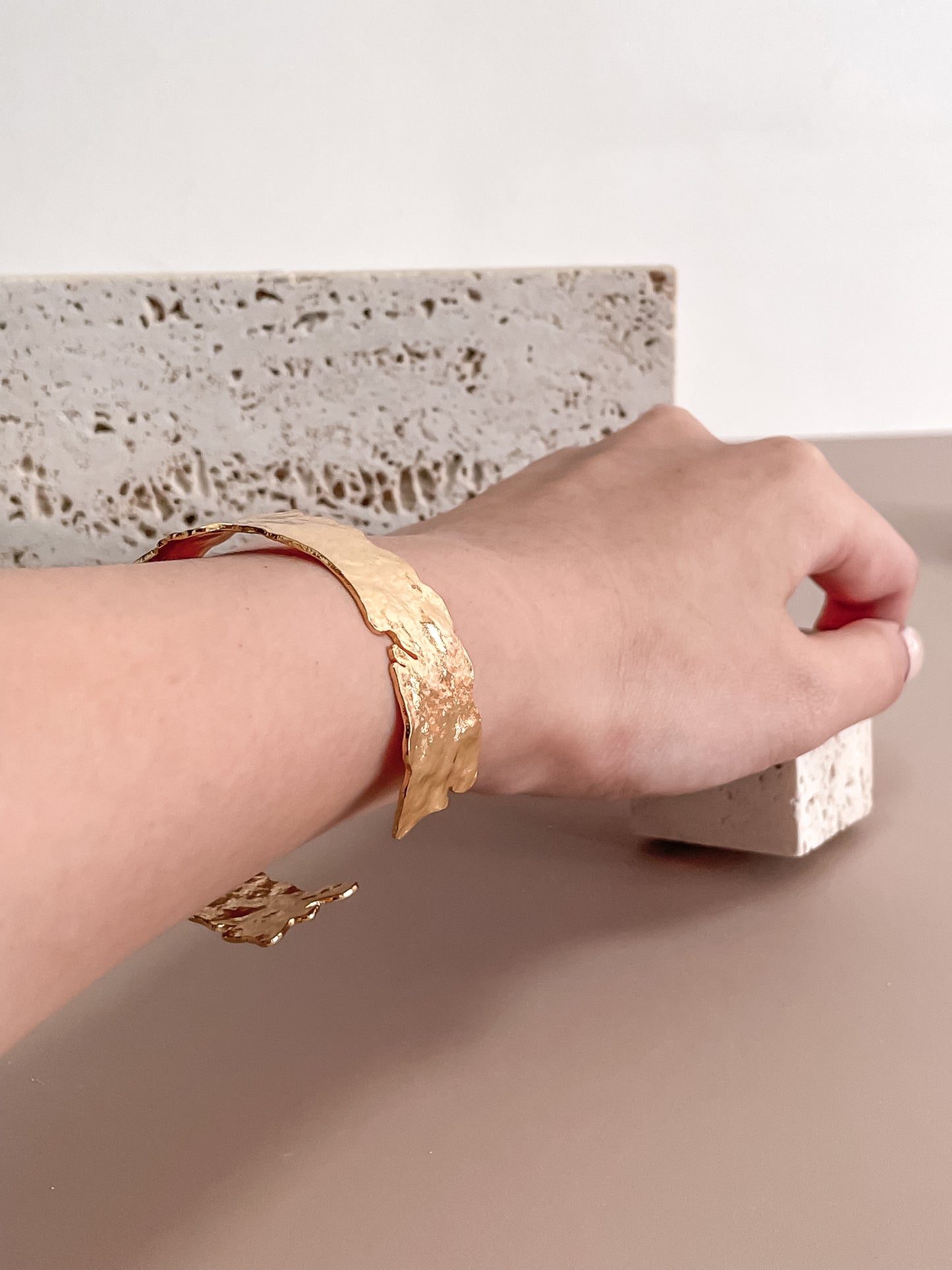 Gold Leaf Bracelet