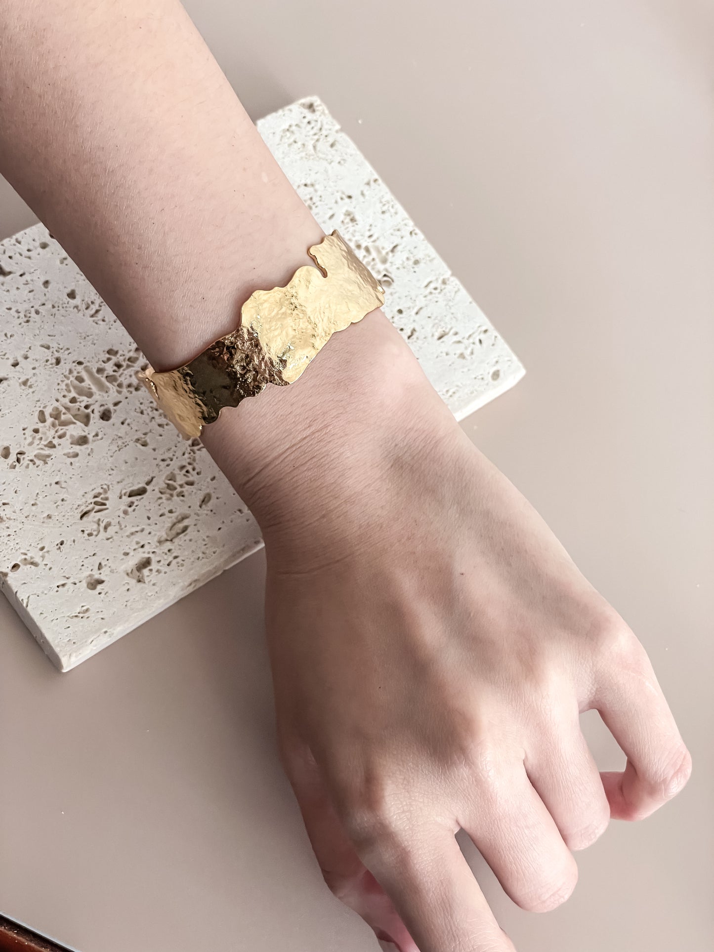 Gold Leaf Bracelet