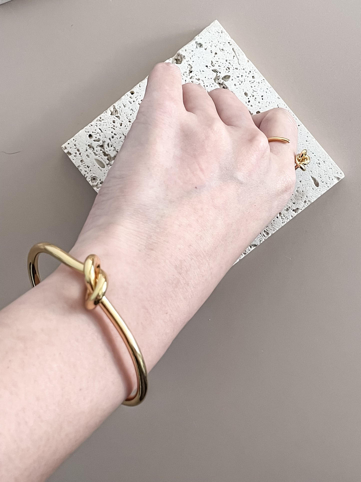 Gold Knot Bracelet
