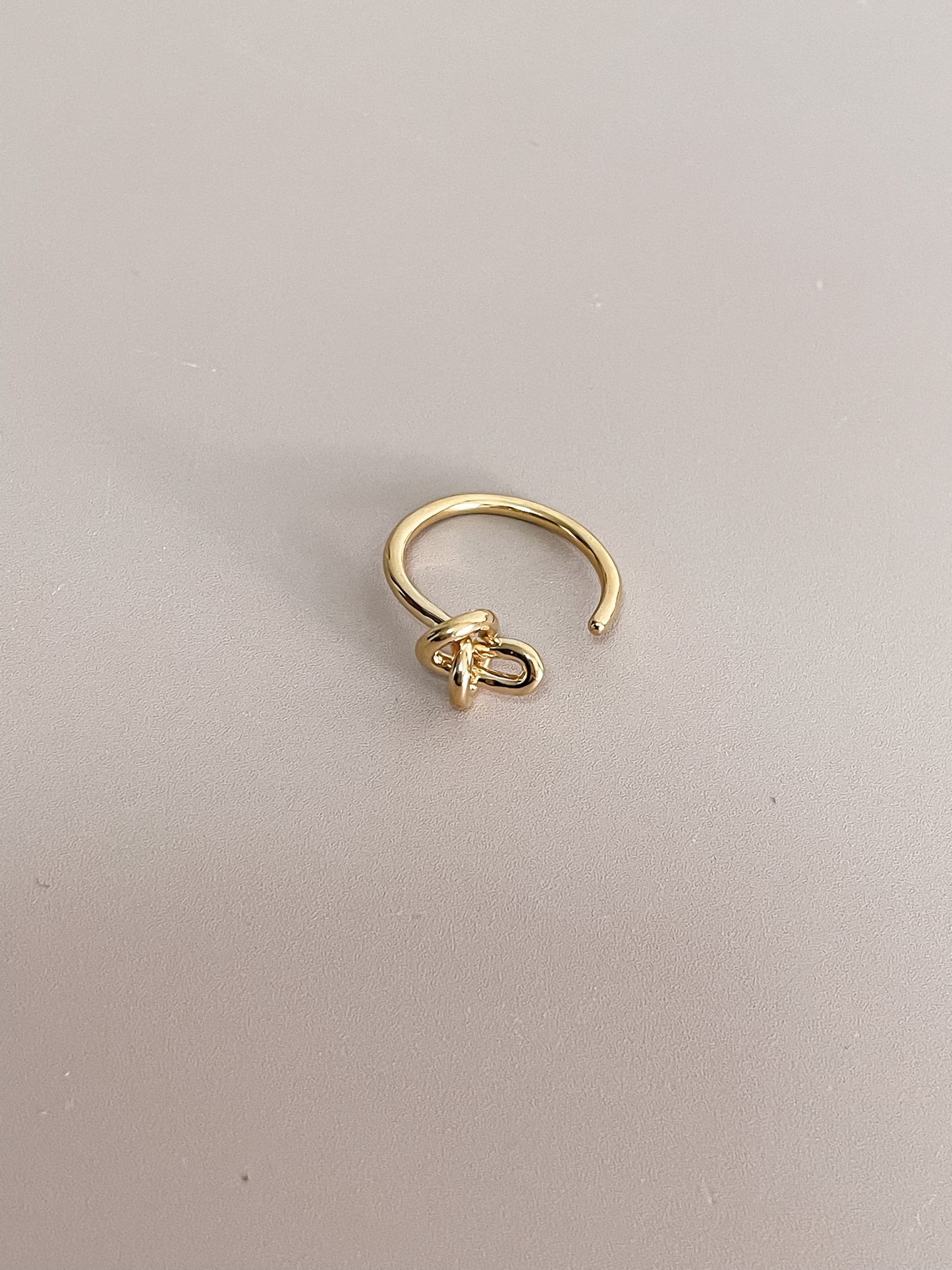 Wrap-Around Open Knot Ring