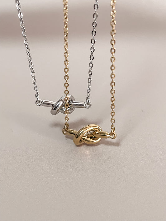 Gold Knot Necklace