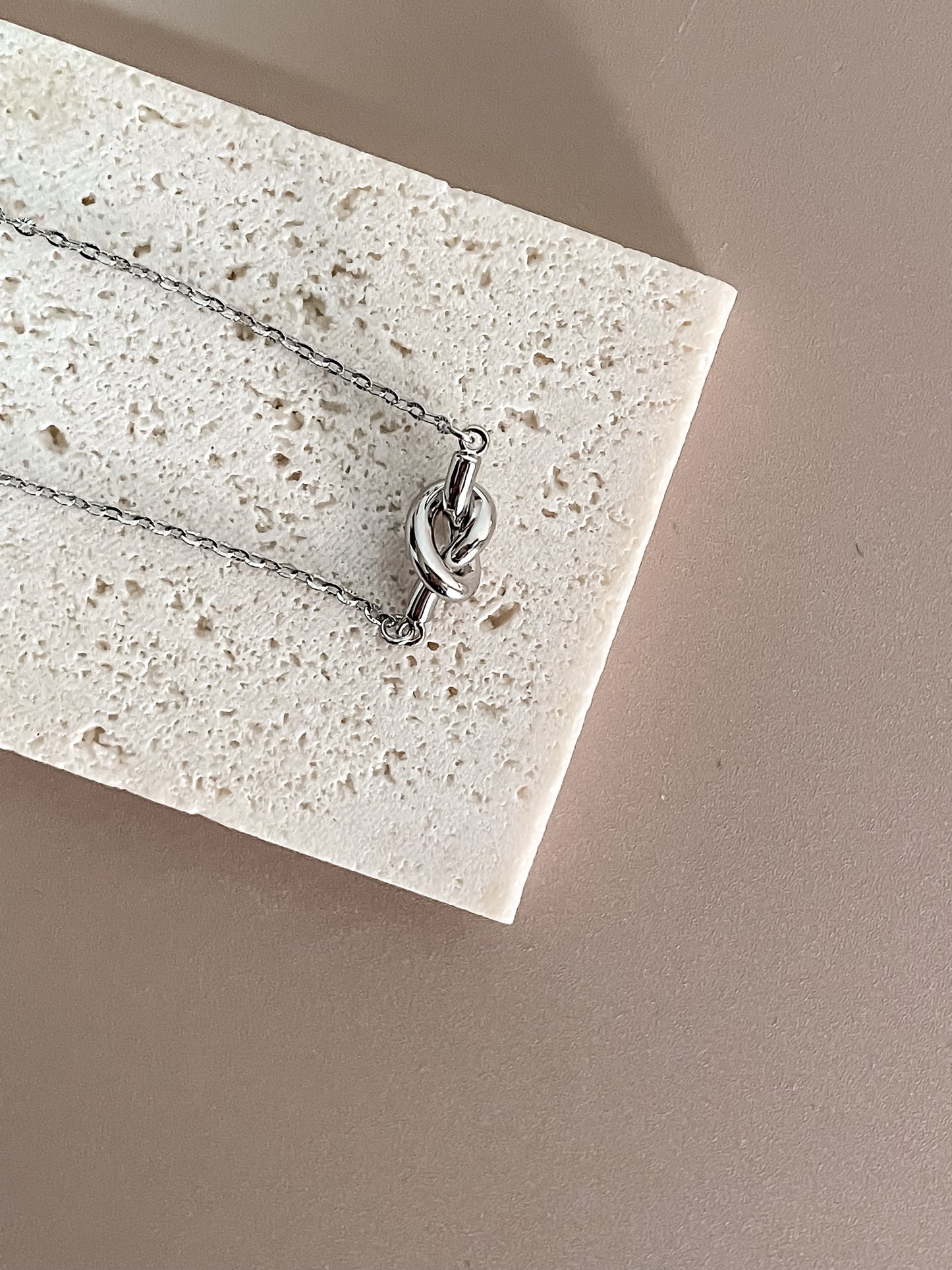 Gold Knot Necklace