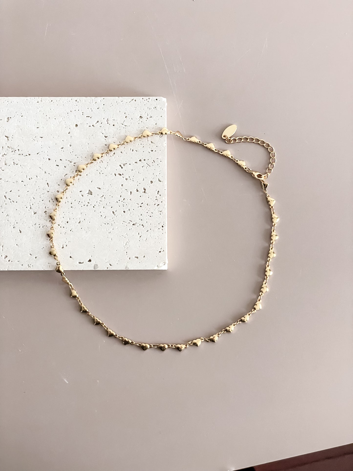 String of Heart Jewelry Set