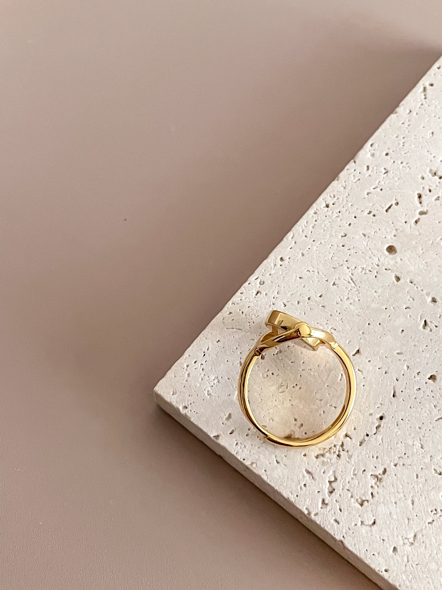 Flippable Abalone Shell Ring