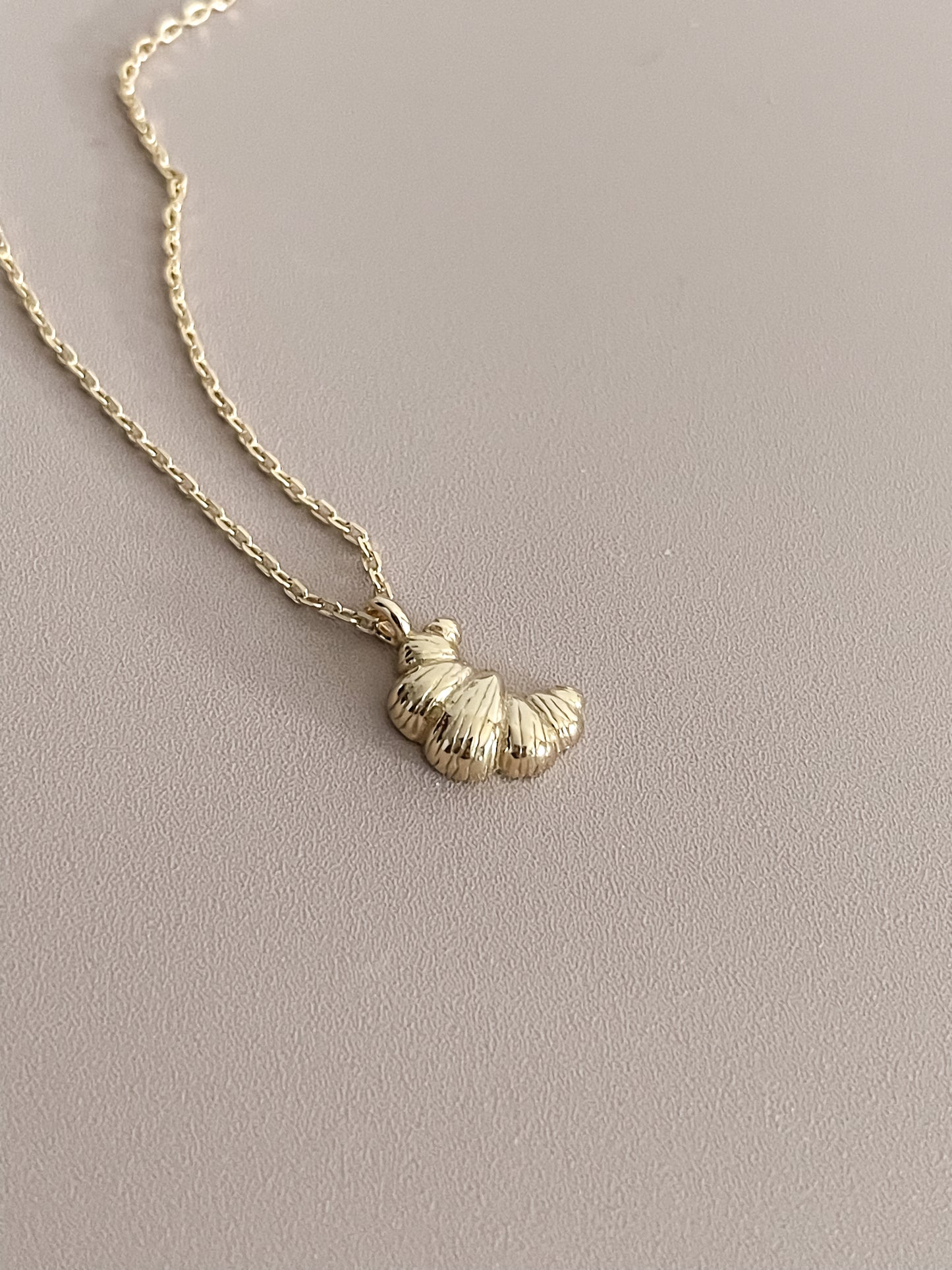 Croissant Pendant Necklace
