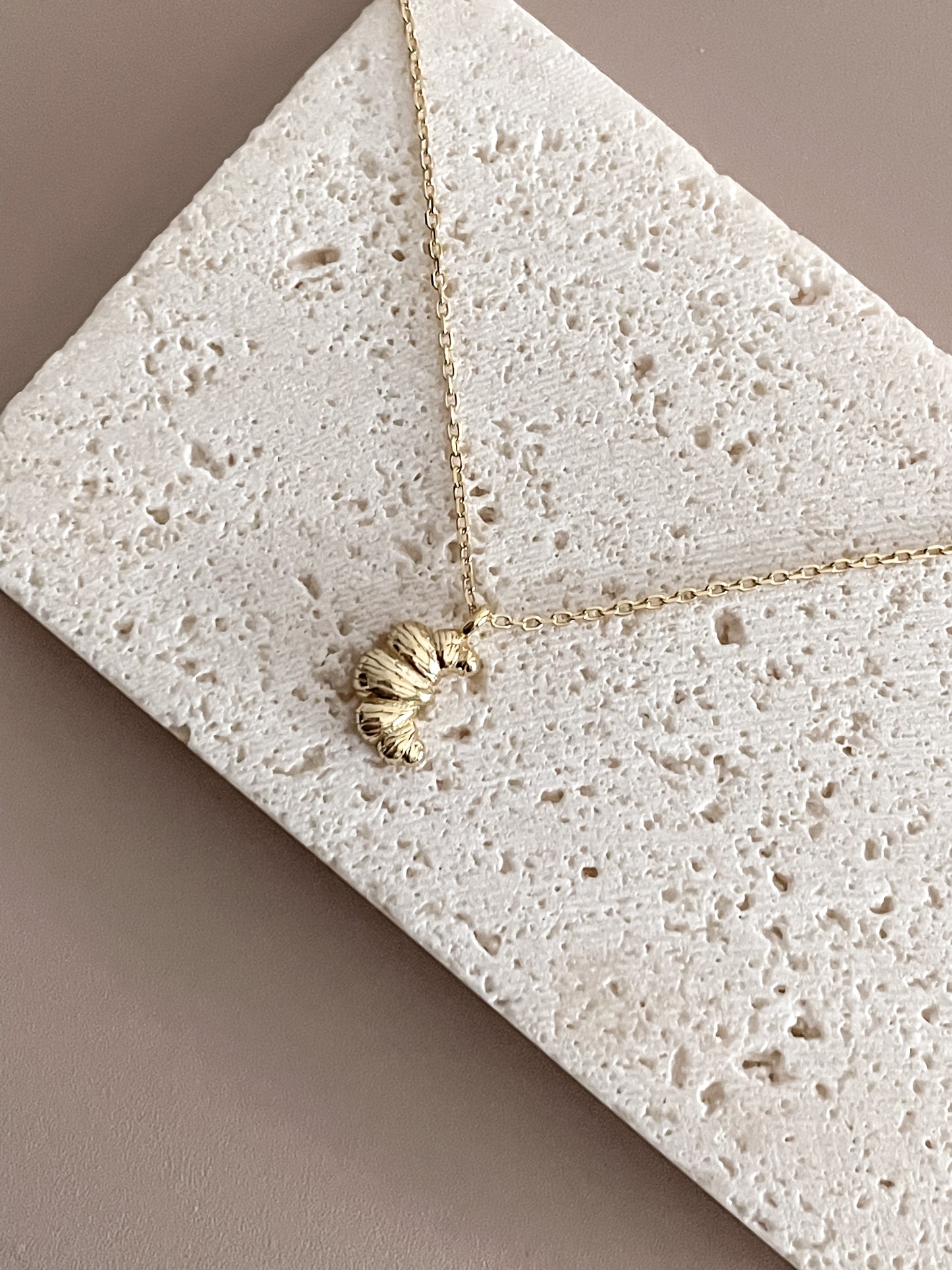 Croissant Pendant Necklace