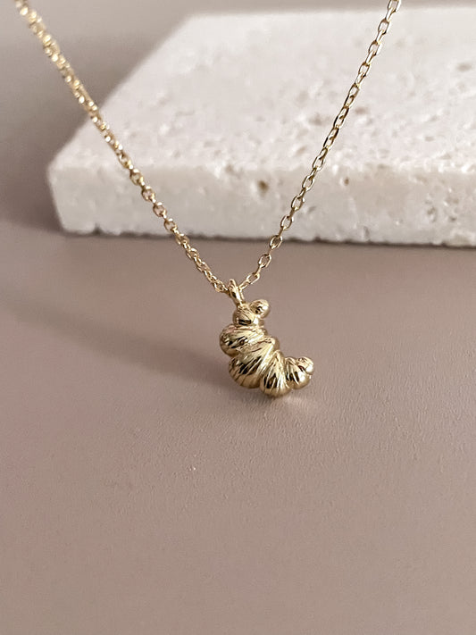 Croissant Pendant Necklace
