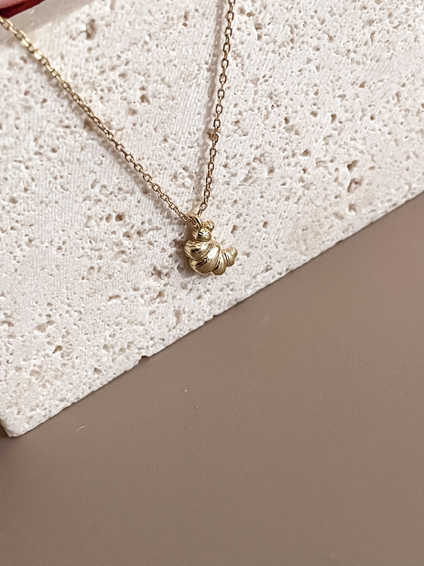 Croissant Pendant Necklace