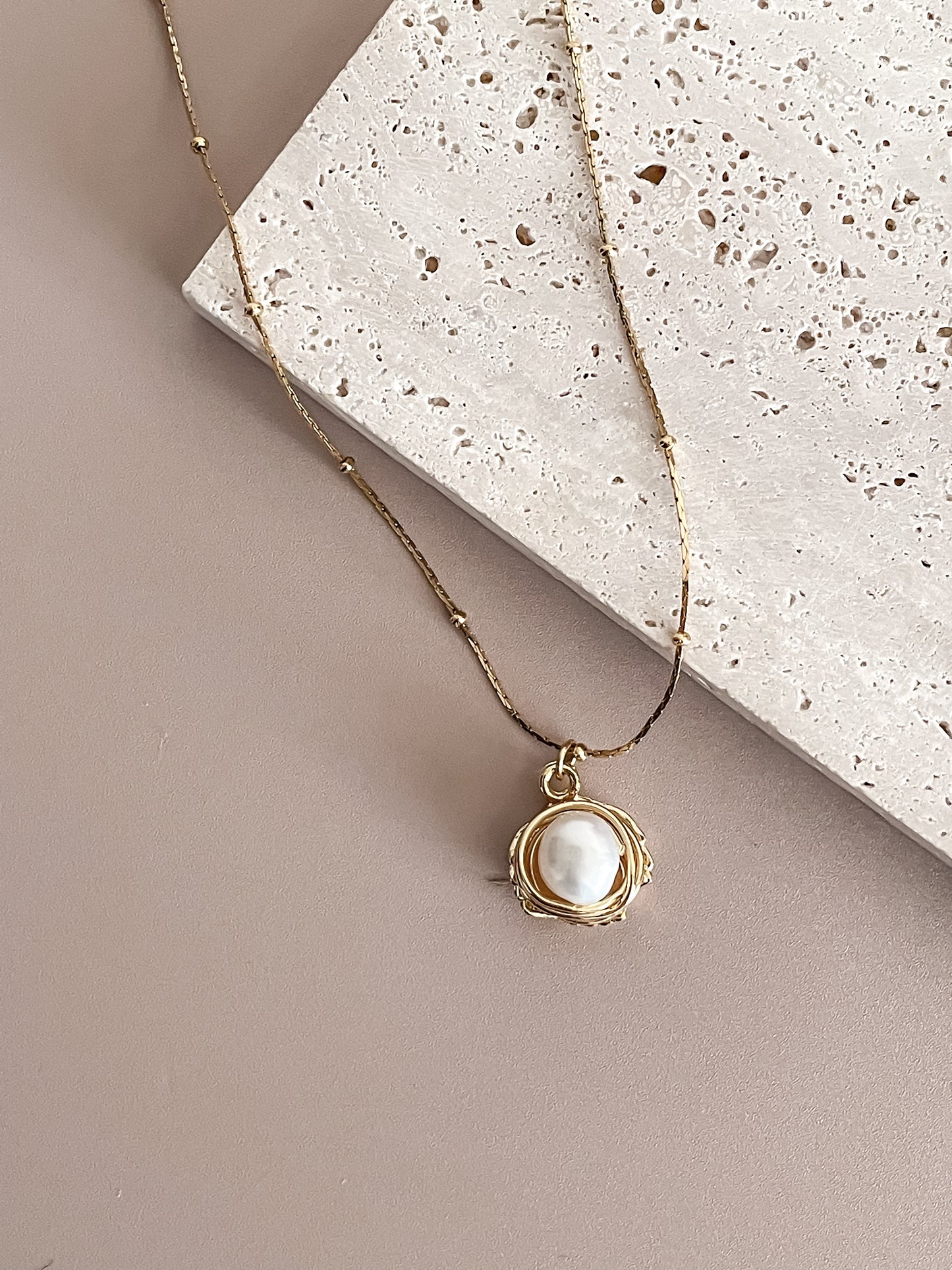Pearl Nesting Necklace