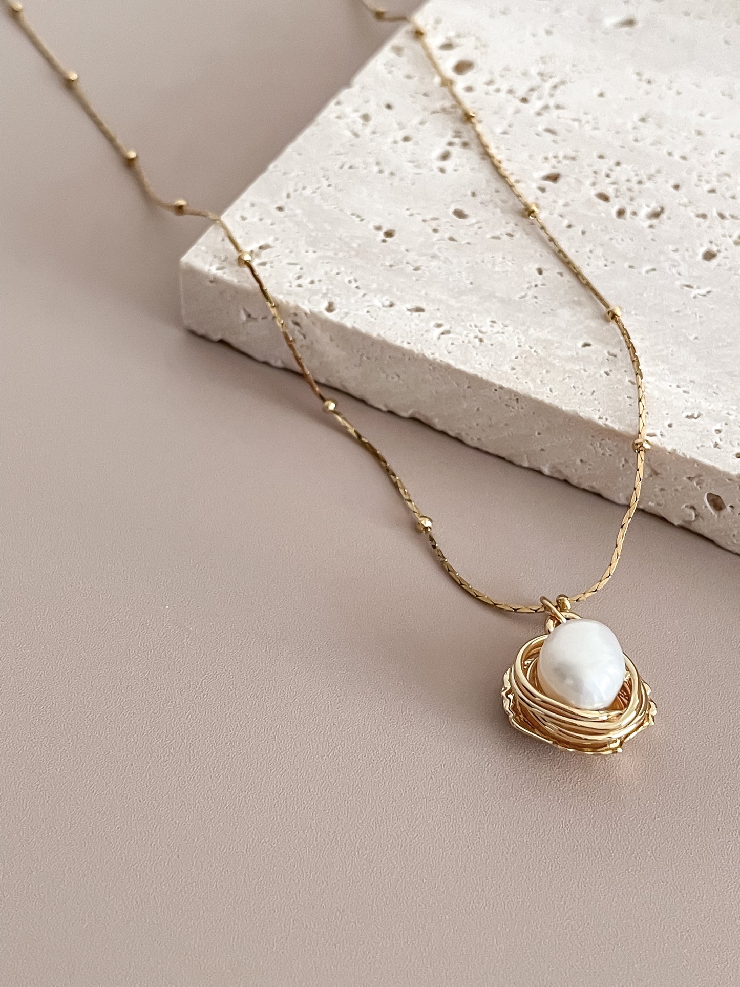 Pearl Nesting Necklace
