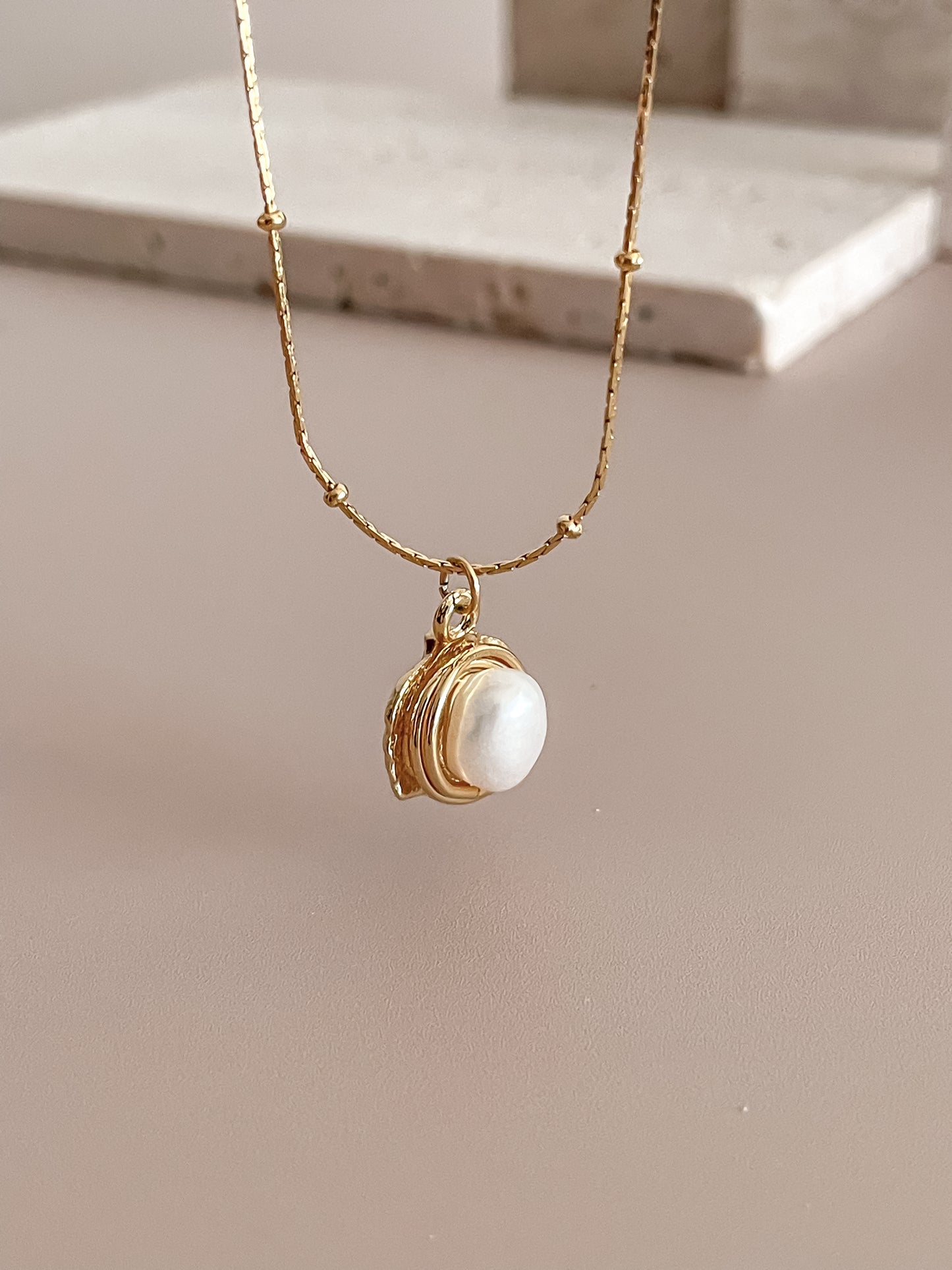 Pearl Nesting Necklace