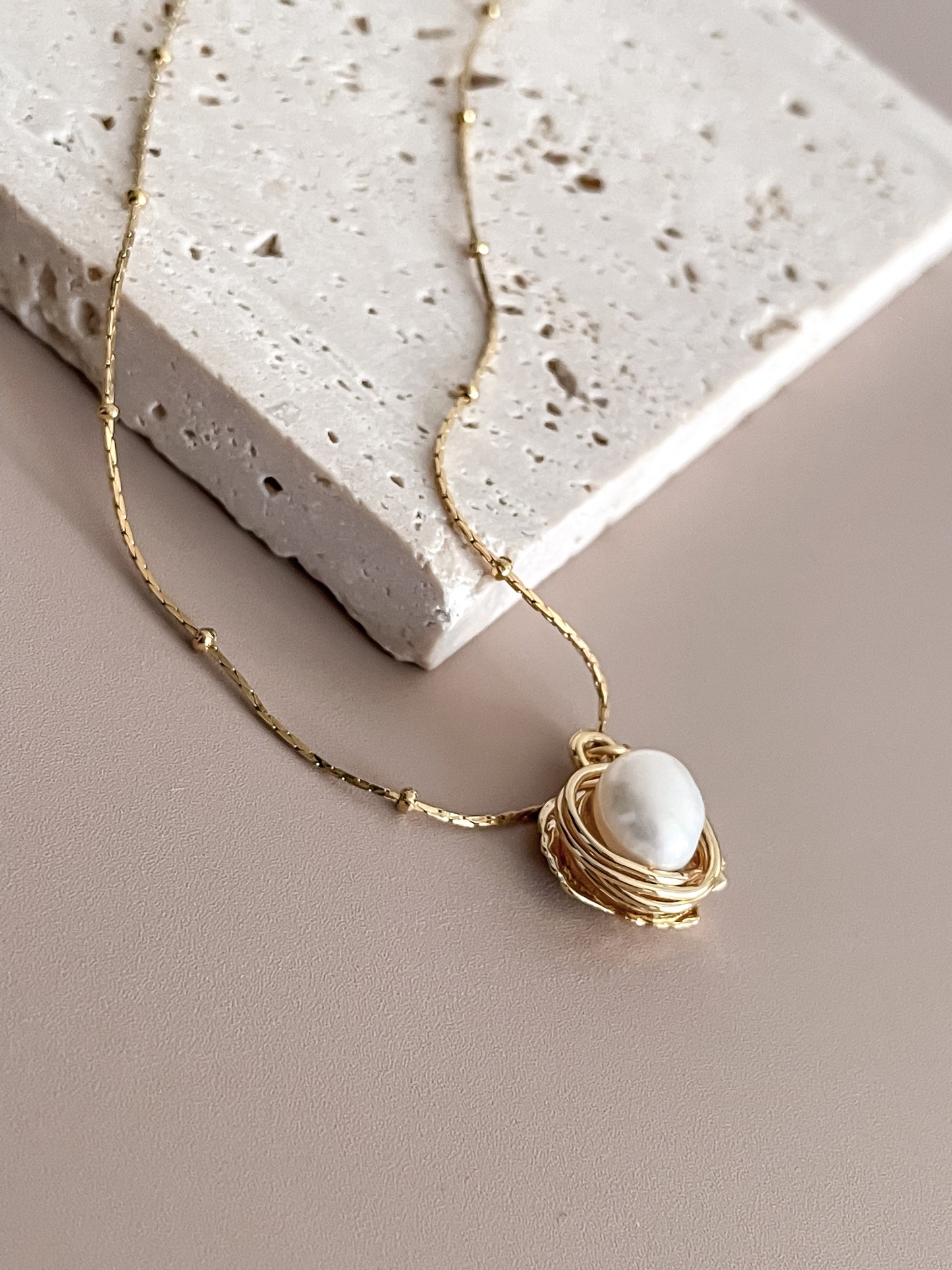 Pearl Nesting Necklace