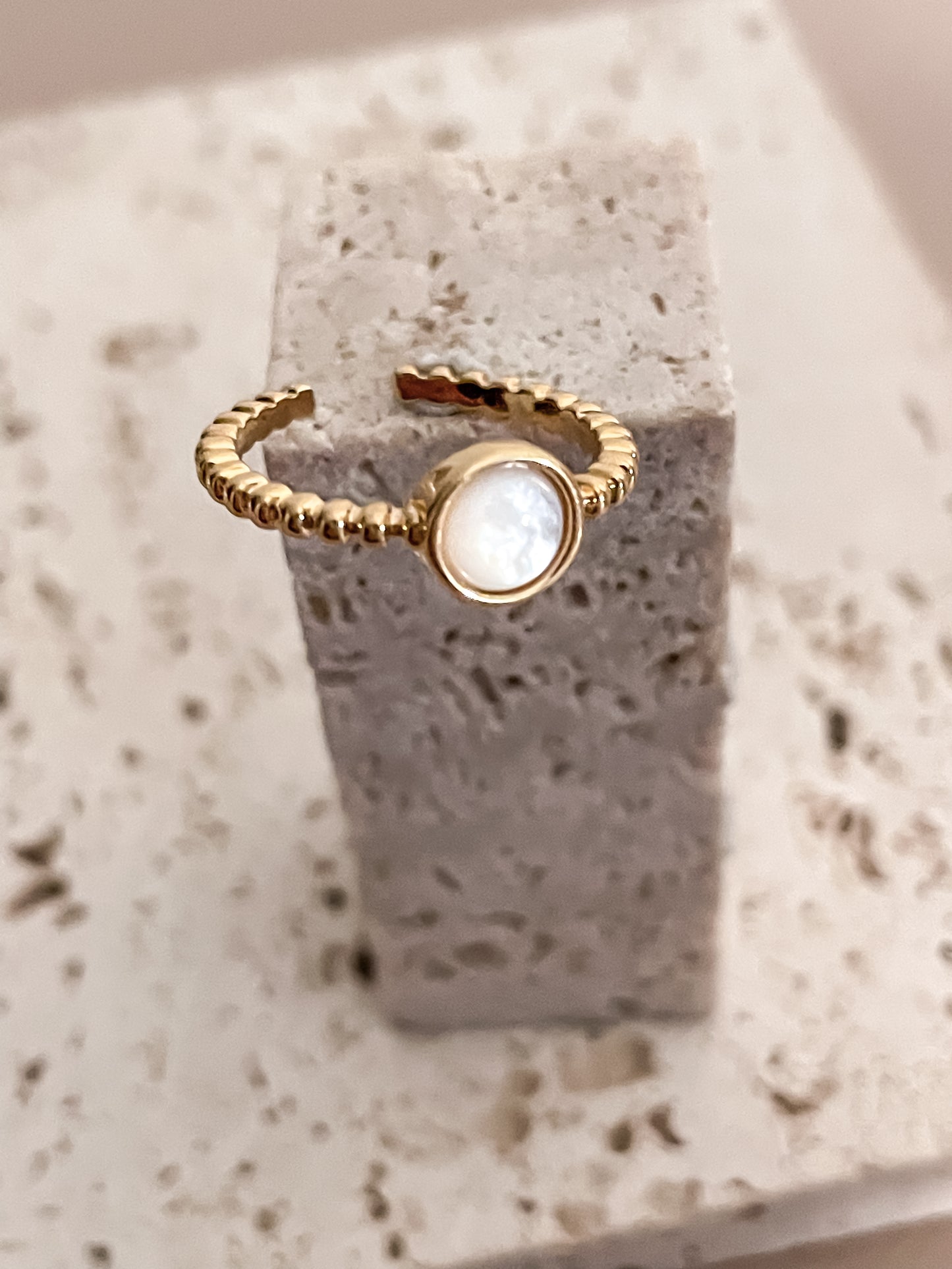 Mother Of Pearl Ring