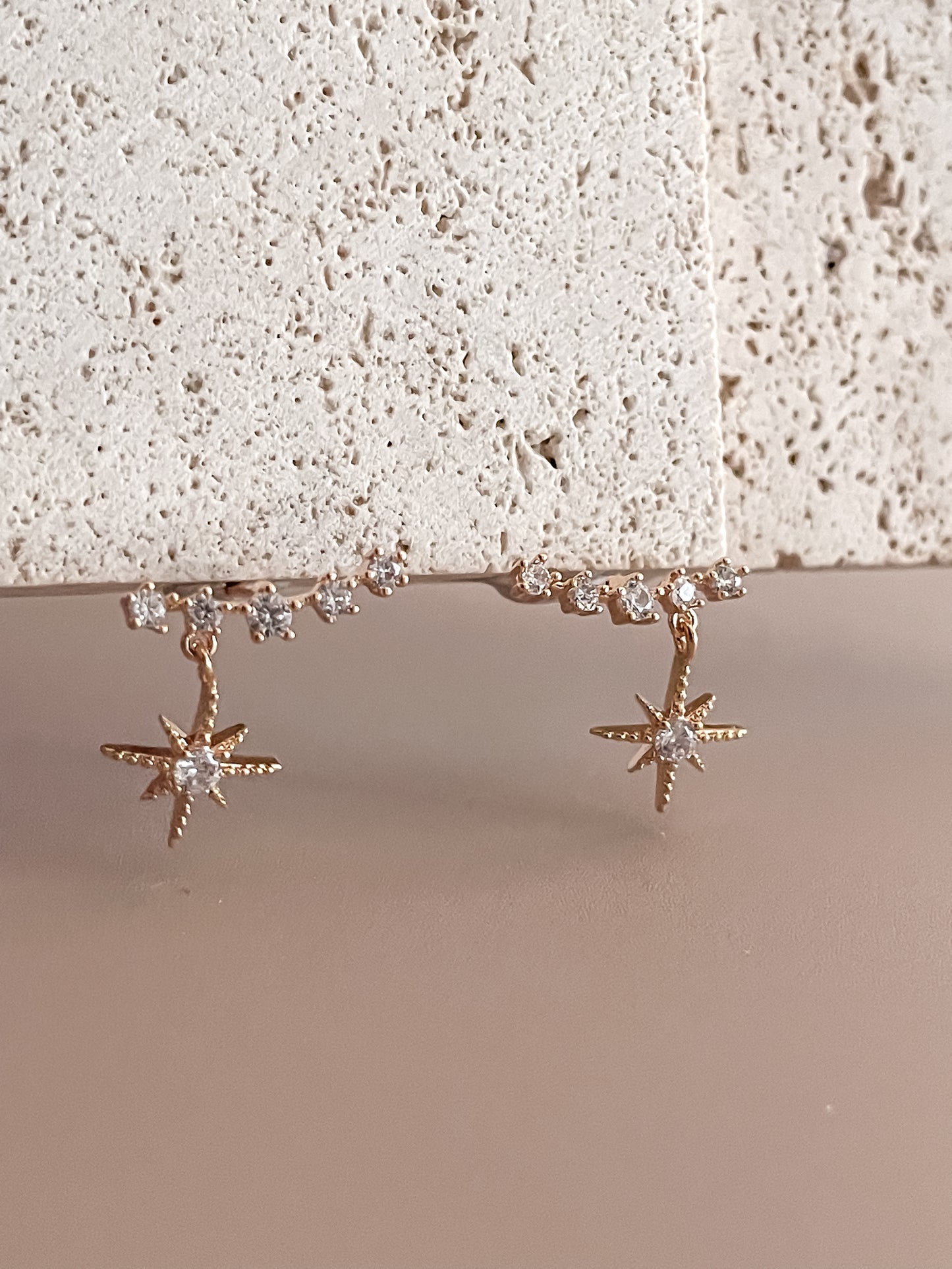 Astrologica Sparkling Star Earrings