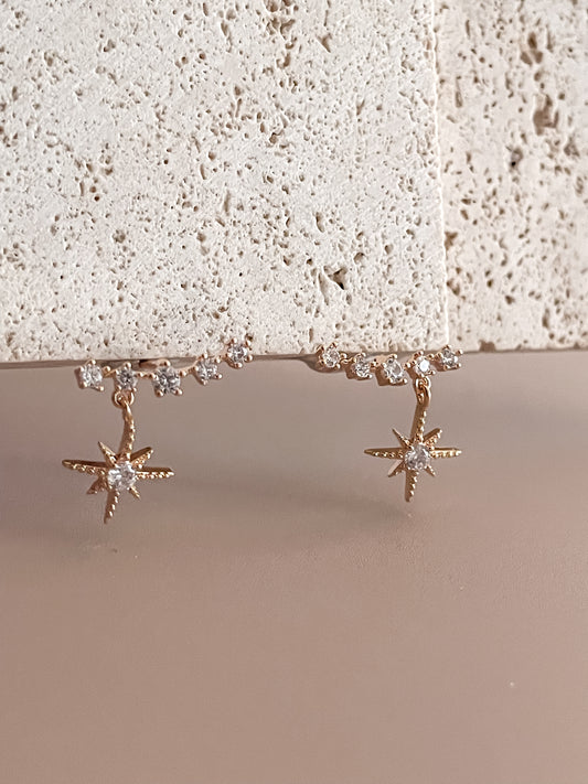 Astrologica Sparkling Star Earrings