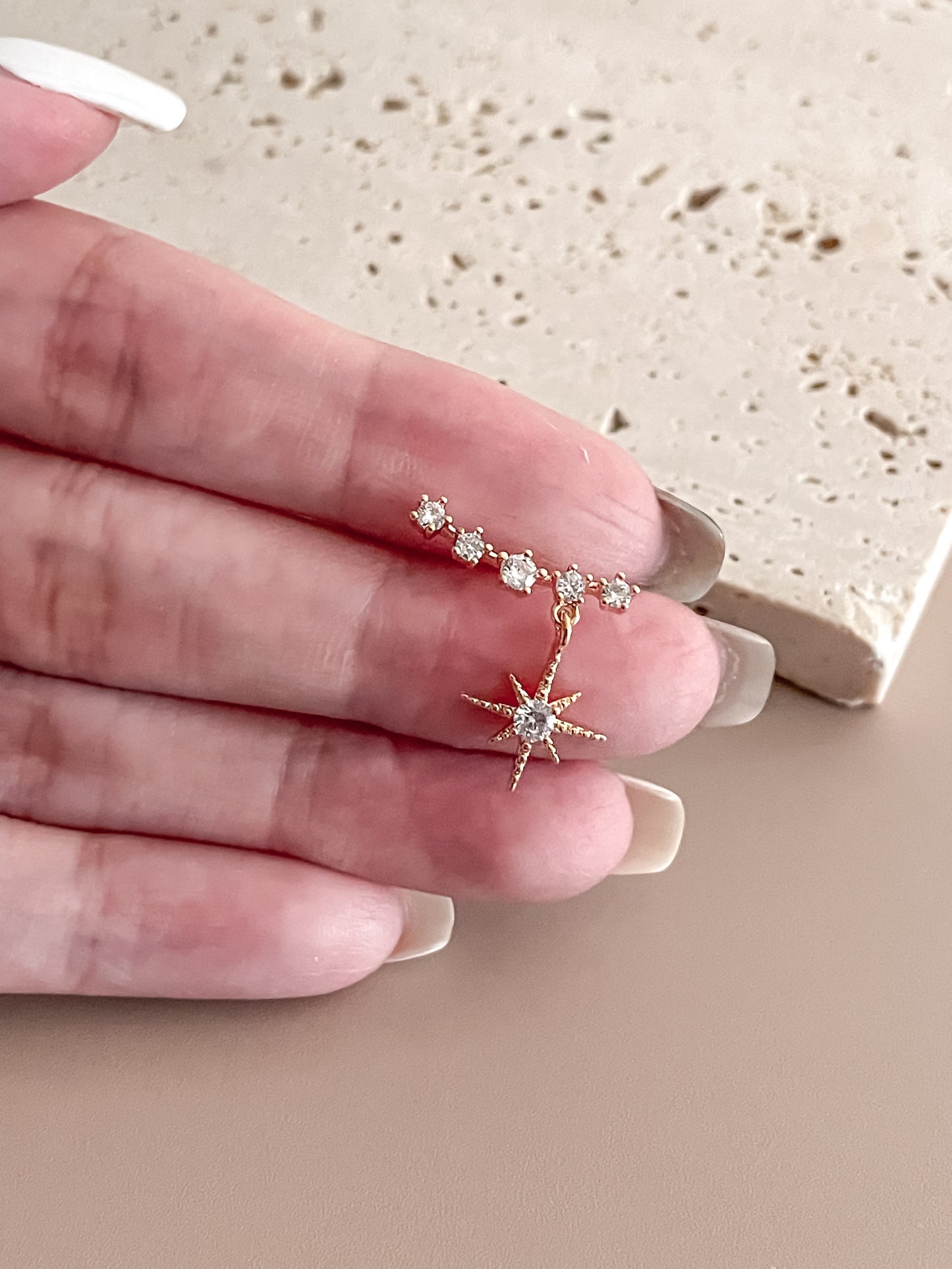 Astrologica Sparkling Star Earrings