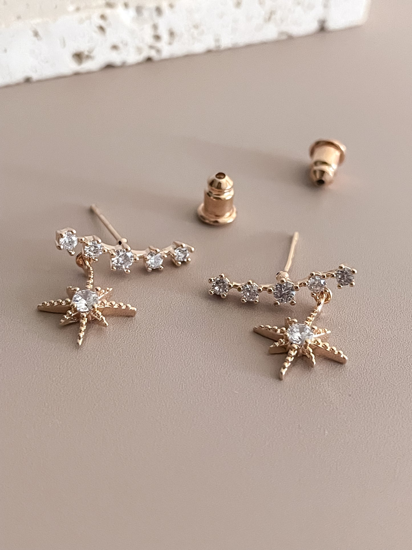 Astrologica Sparkling Star Earrings