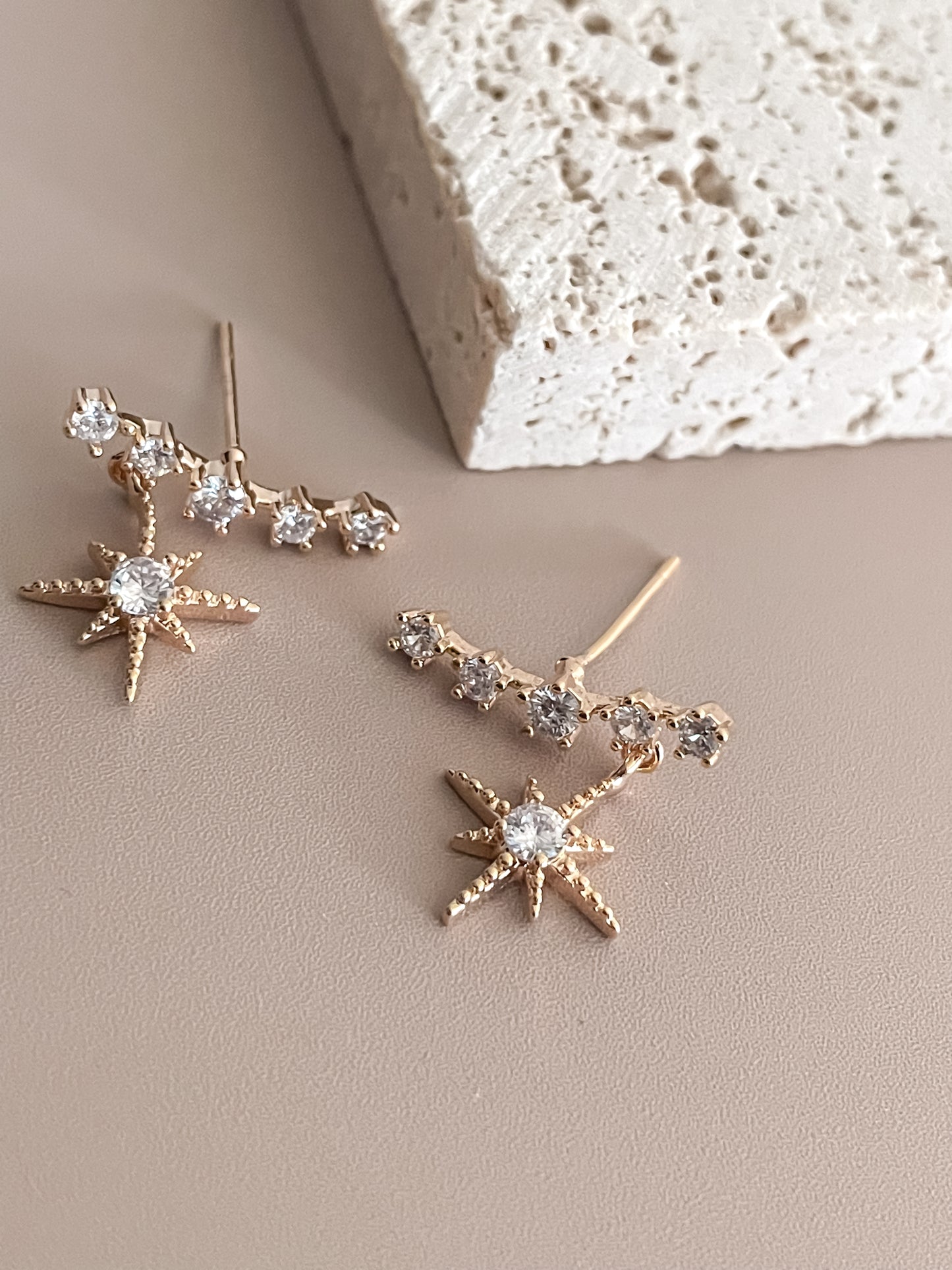 Astrologica Sparkling Star Earrings