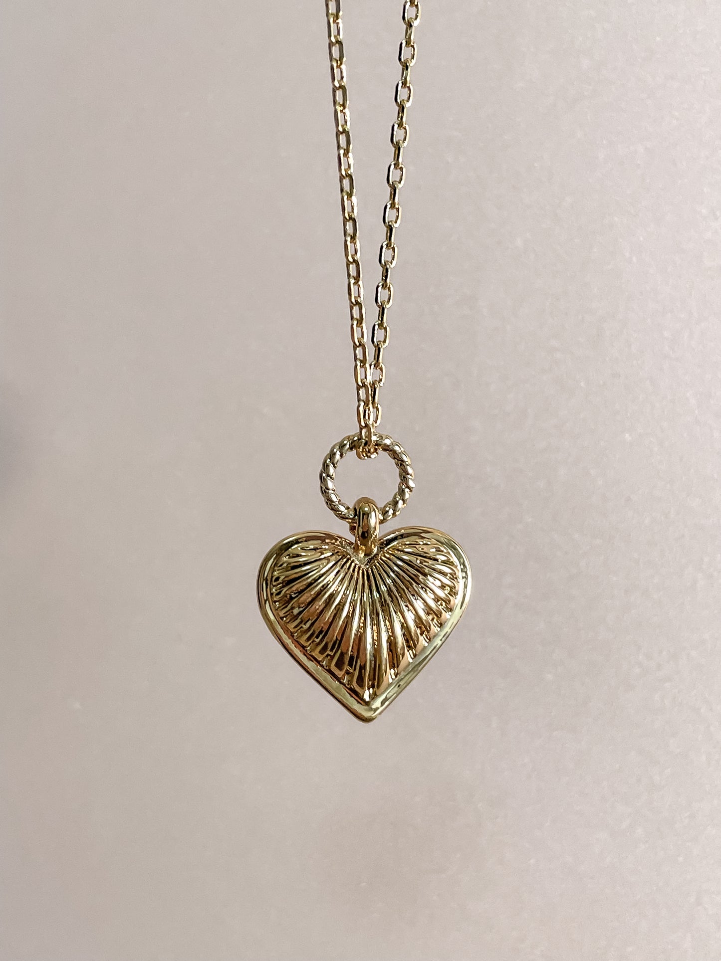 Ridge Heart Jewelry Set