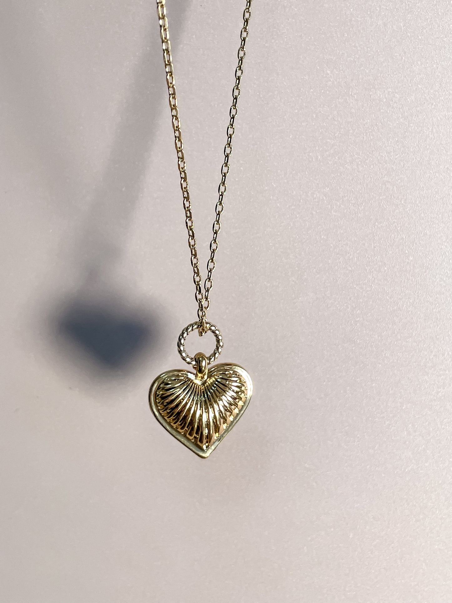Ridge Heart Jewelry Set