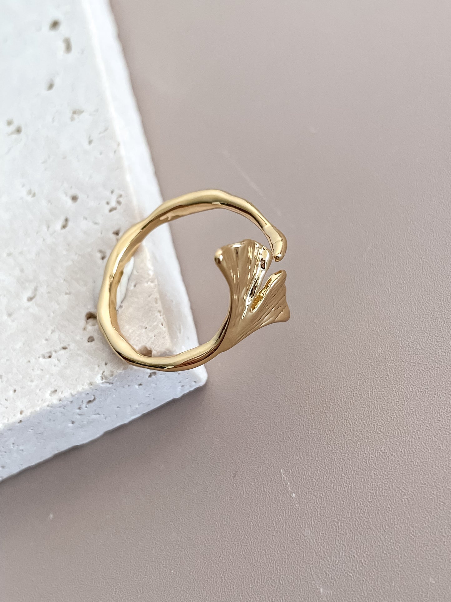 Ginkgo Leaf Jewelry Set