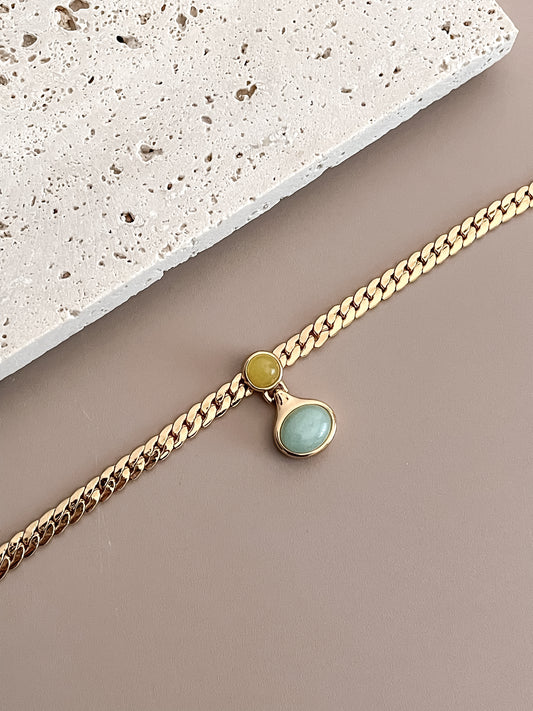Aventurine Gemstone Necklace