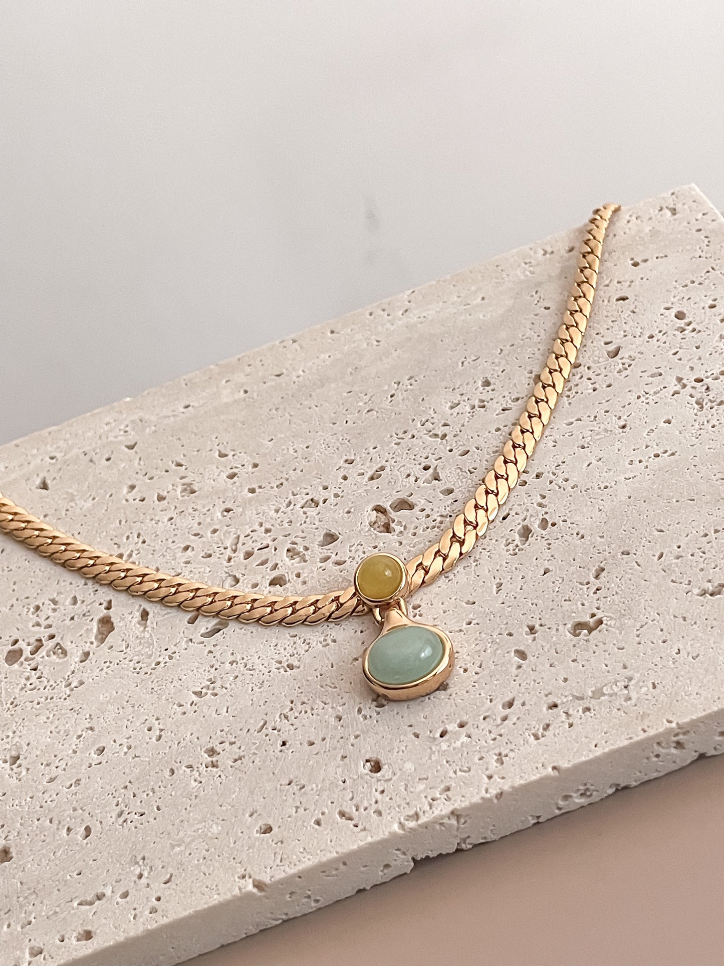 Aventurine Gemstone Necklace