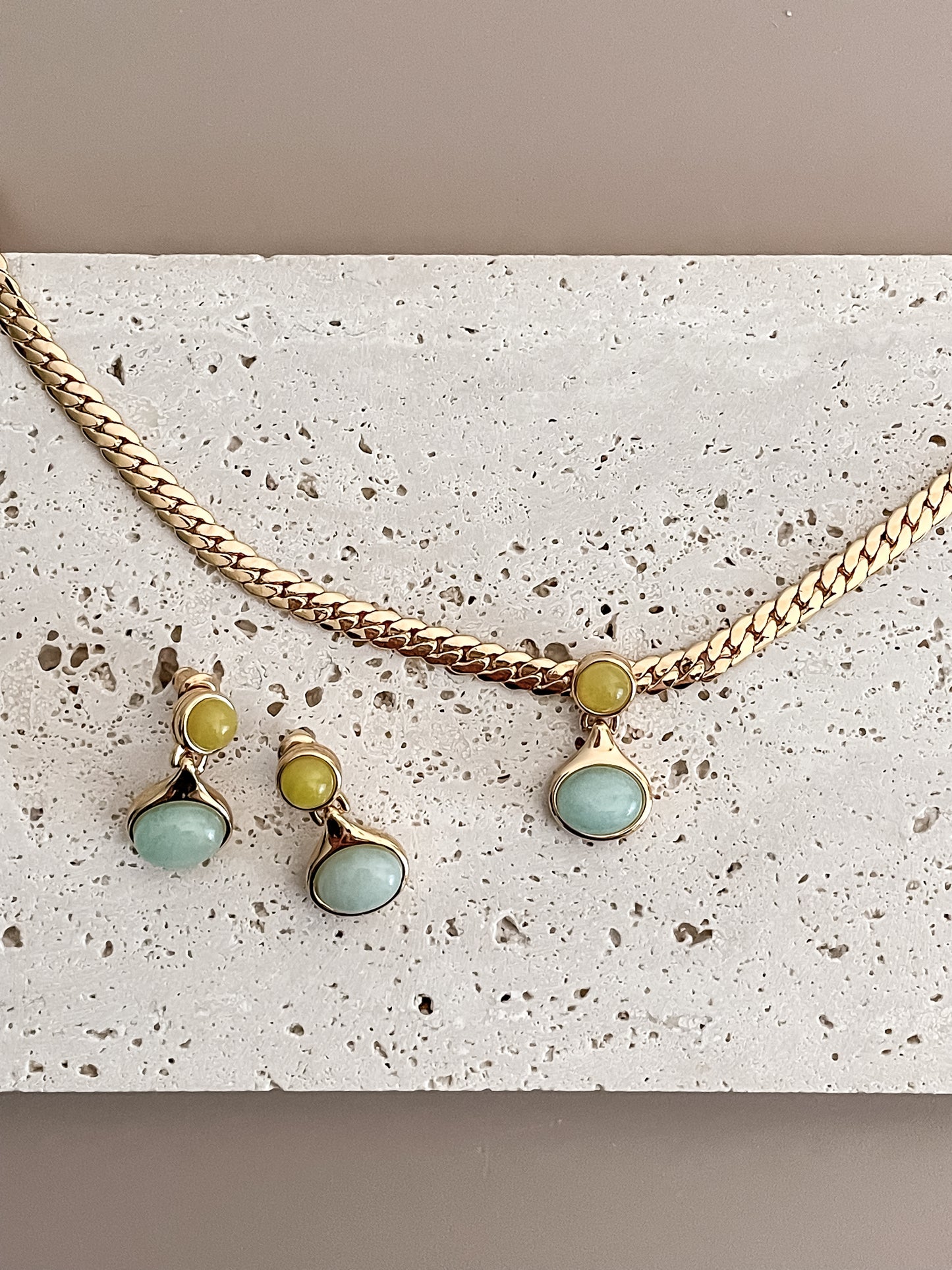 Aventurine Jewelry Set