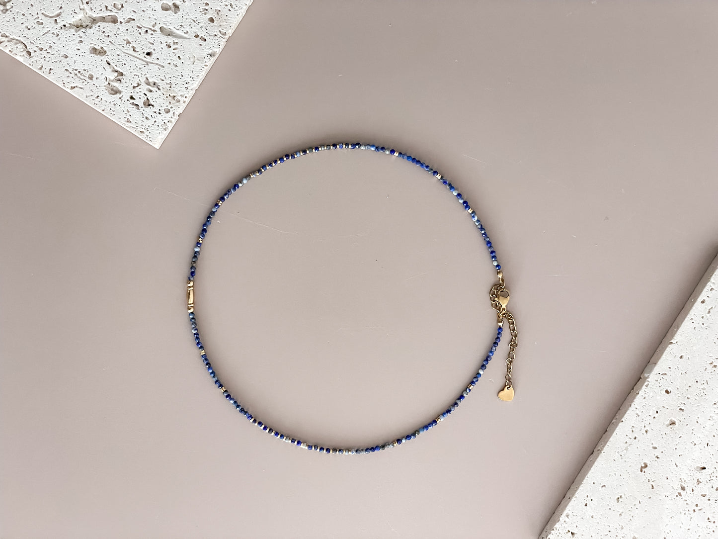 Lapis Lazuli Beaded Necklace