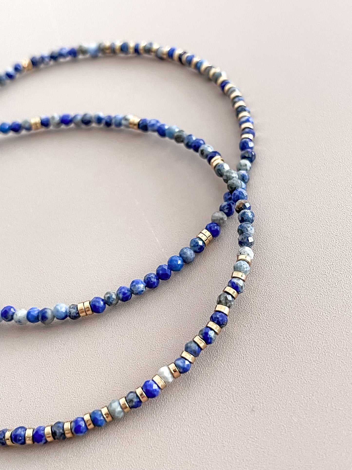 Lapis Lazuli Beaded Necklace