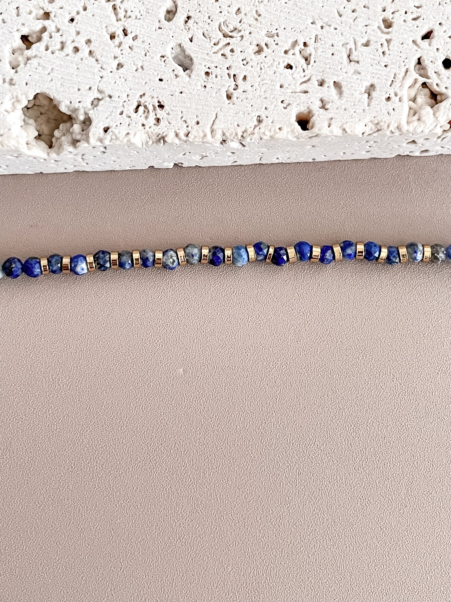 Lapis Lazuli Beaded Necklace