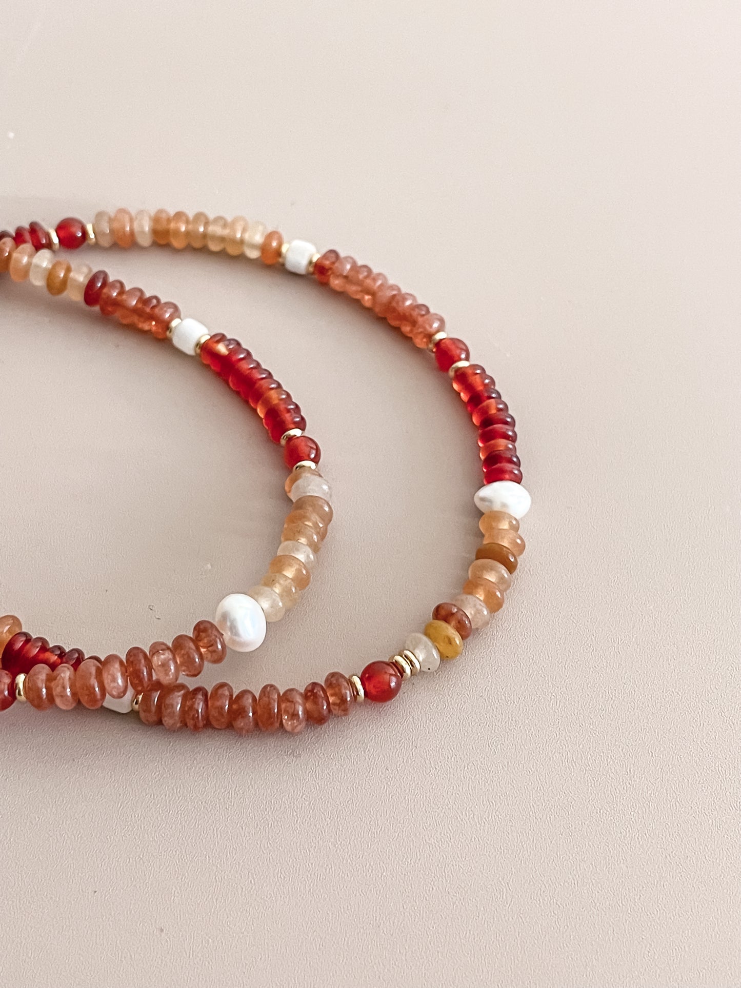 Red Agate Necklace