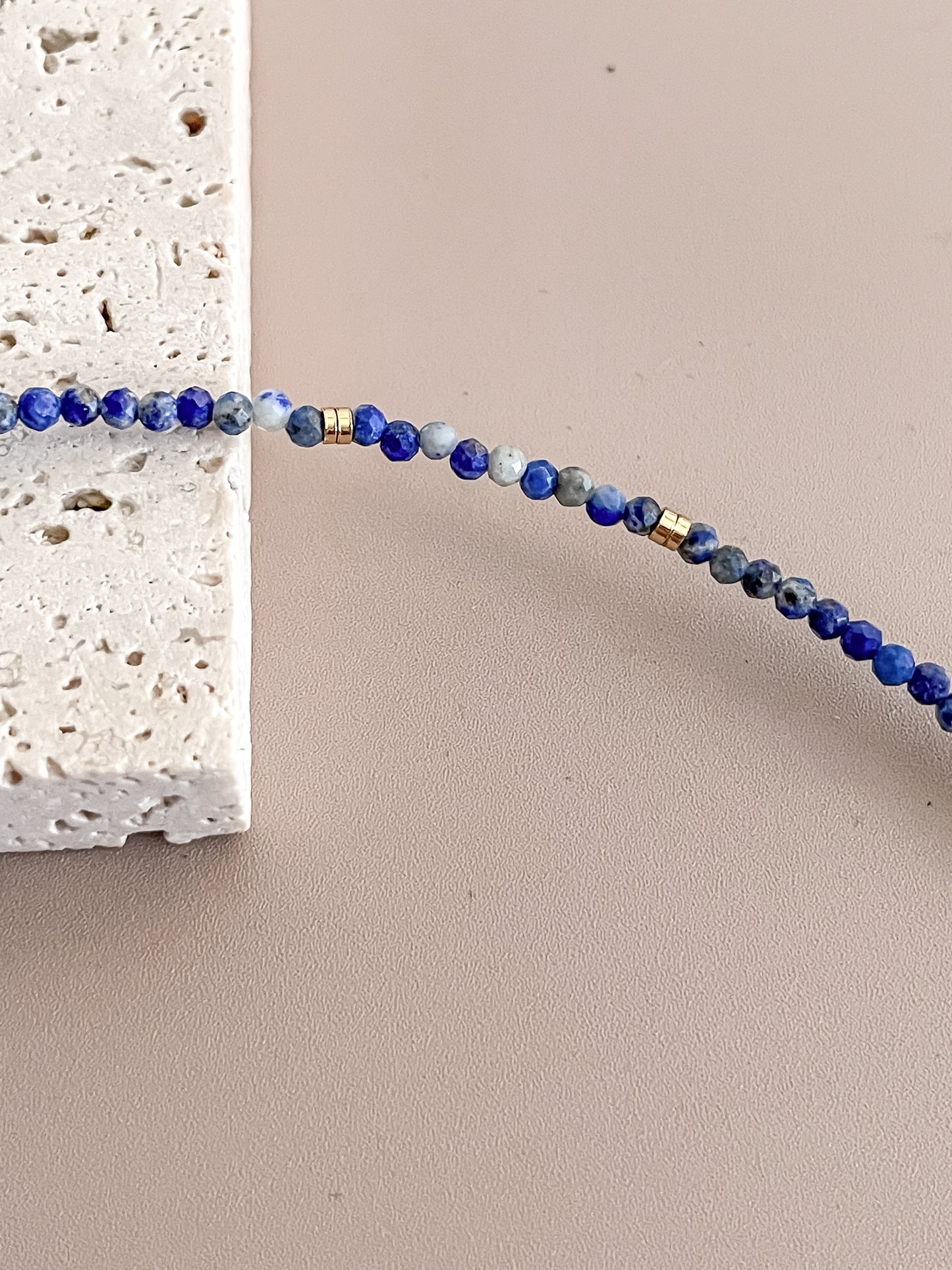 Lapis Lazuli Beaded Necklace