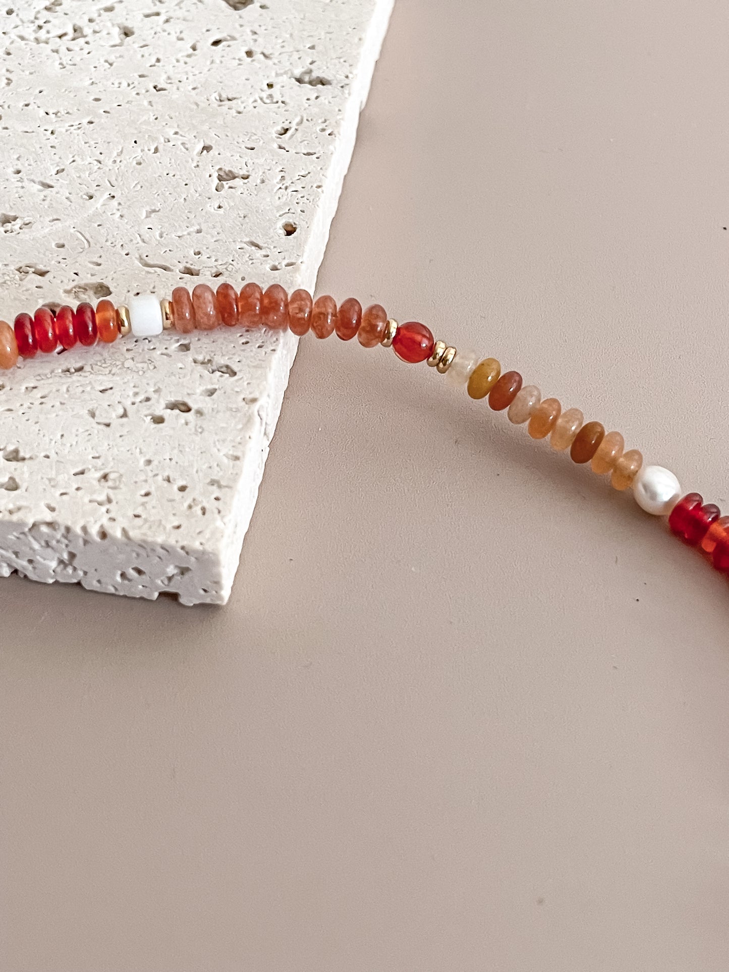 Red Agate Necklace