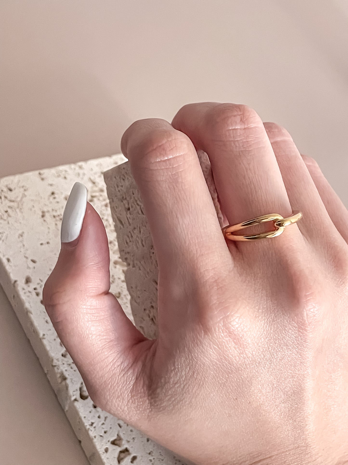 Gold Knot Ring