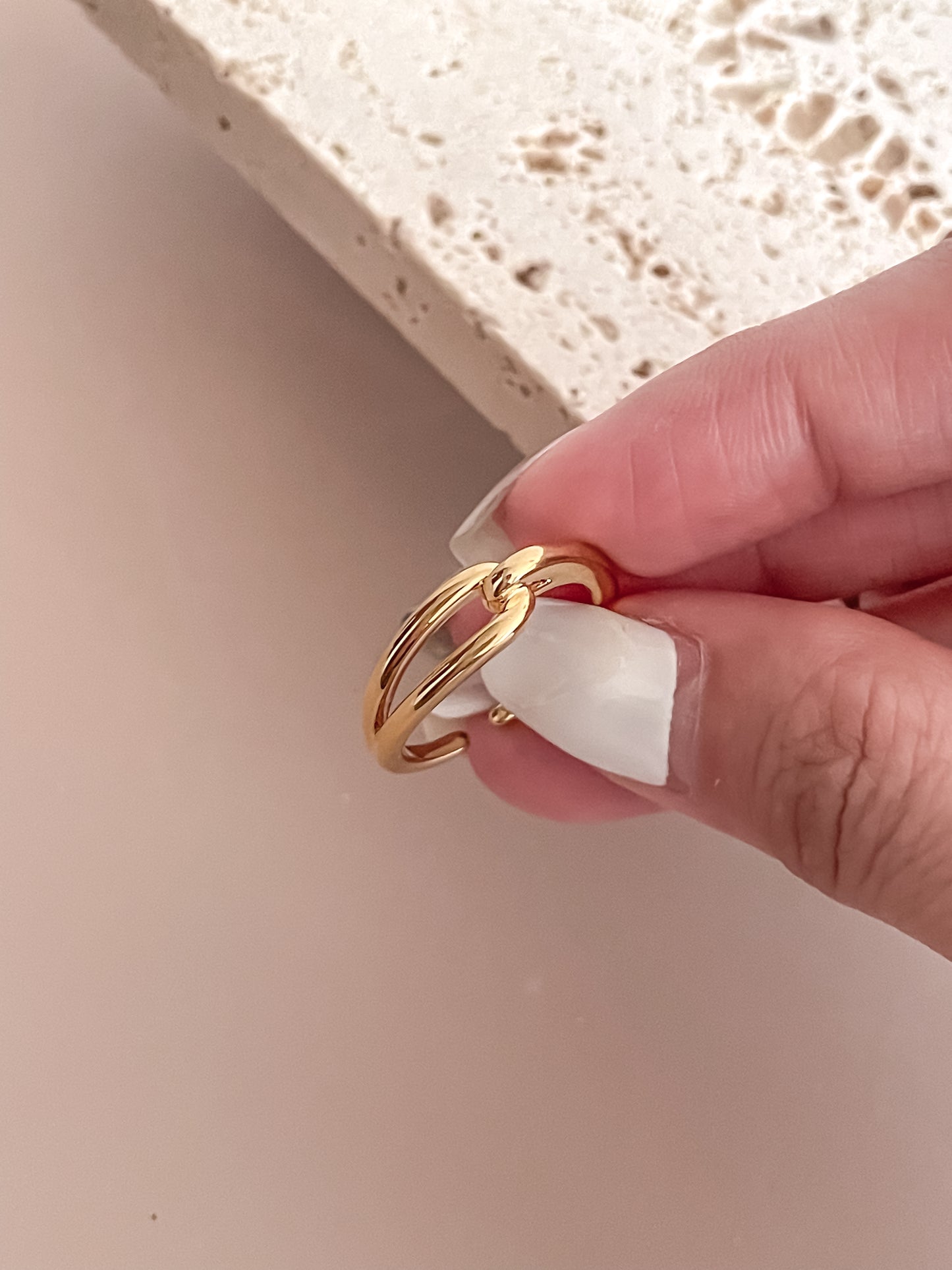 Gold Knot Ring