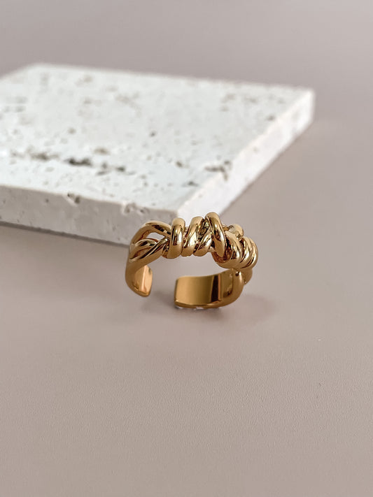 Twisted Braid Ring